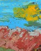 obrazy W Drodze - pastela olejna A5 2