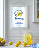 plakaty Lemonade poster, plakat cytryny, dekoracja ścienna kuchni 3