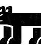 poduszki z grafiką Poduszka dekoracyjna - Minimalistyczny piesek I - 40x60 2