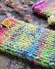 rękawiczki damskie MAXCOLOR mitenki "cukierek" 5
