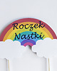 akcesoria dziecięce - różne Topper na tort urodziny TĘCZA 5