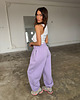 spodnie dresowe damskie Spodnie Cool lavender 5