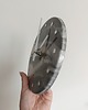 zegary Szaro-biały zegar z żywicy epoksydowej 20 cm 4