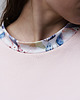 bluza bez kaptura damska Bluza Brzoskwiniowy Raj_1 6
