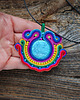 komplet biżuterii Etniczny wisiorek soutache 4