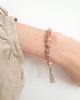 bransoletki z kamieni naturalnych Bransoletka BOHO opal różowy, jaspis cesarski, kamień słoneczny 2