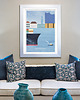 plakaty Plakat Hamburg - w porcie - fine art 3