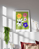 plakaty Plakat Koty Kwiaty 2