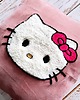 poduszki plecione Poduszka hello kitty punch needle 3