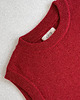 kamizelki damskie PUMA Kamizelka Damska Wełniana Czerwona 100% Merino Lekki Bezrękawnik 4