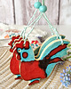 ozdoby wielkanocne Duży ceramiczny kogucik zawieszka Wielkanocna 3