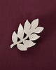 broszki Broszka srebrny liść jesionu (mała) 3