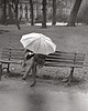 plakaty Zestaw plakatów - Kobieta z parasolem, vintage 2