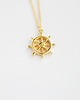 złote naszyjniki 16k Gold Plated Steering Wheel Necklace 1