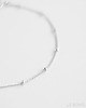 bransoletki - inne Rhodium Plated Dainty Bracelet 2