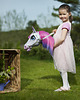 zabawki - inne Hobby horse, konik z koroną - koń na patyku 8