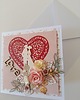 kartki scrapbooking Kartka ślubna ręcznie wykonana 1