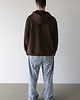 bluzy męskie Bluza z kapturem OVERSIZE Flow Chocolate 3
