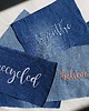naszywki na ubrania Naszywka Łata Recycled Denim 1