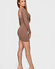 sukienki mini damskie Sukienka Cortina Camel 3