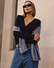 bluzki z długim rękawem damskie Wiskozowy longsleeve V neck 3