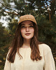 czapki damskie GEKON 6 panel - karmelowa bawełniana czapka z daszkiem dad cap 2