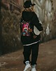 bluzy dla dziewczynki Dres oversize Teddyland czarny 7