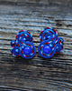 kolczyki soutache Niebieskie kolczyki sutasz 2