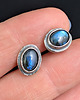 kolczyki srebrne Kolczyki srebrne little labradorite 3