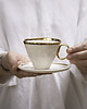 filiżanki Tancerka - porcelanowa filiżanka 220 ml z talerzykiem 6