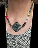 korale Naszyjnik ze specjalnie dobranych minerałów w niewykłej kolorystyce handmade 1