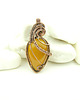 wisiory Agat brazylijski wisiorek wire wrapping 5