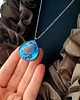 wisiory Naszyjnik Swiss Blue - Topaz Swiss Blue Srebro 4