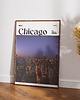 plakaty Minimalistyczny plakat Chicago USA - Do salonu, sypialni, biura 4