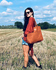 torby na ramię Torba shopper "Mili City Vibes" - rudy brąz - plecionka 4
