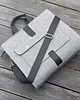 torby XXL Designerska torba z filcu ver. 2 - szara - z kieszonką 1
