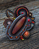 broszki Autumn Garden- broszka soutache 1