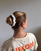 gumki do włosów Wełniana puchata scrunchie 1