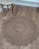 dywany Dywan szydełkowy ze sznurka 80cm 1