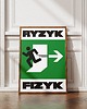 grafiki i ilustracje Plakat typograficzny - Ryzyk Fizyk 4
