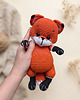 misie i maskotki Lisek Rudek - maskotka amigurumi handmade - na prezent 2