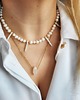 Biżuteria ślubna Naszyjnik typu choker z naturalnych pereł hodowlanych 2