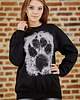 bluza z kapturem damska Bluza marki UNDERWORLD unisex Animal footprint 2