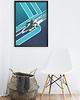 plakaty Retro Alpine Ski - vintage plakat 50x70 cm 4