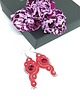 kolczyki soutache Czerwone kolczyki soutache - kolekcja Lady in Red 2