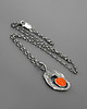 srebrne naszyjniki Naszyjnik z Karneolem srebro 1