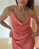 sukienki midi damskie Sukienka Breath coral 1