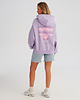 bluza z kapturem damska Bluza z kapturem PUFFA Sweet Candy liliowa 2