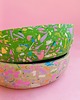 miski i misy Miska terrazzo do kuchni na owoce lub dekoracyjna, zielona 1