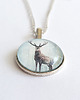 wisiory Medalion, naszyjnik - Jeleń 3 - prosty 1